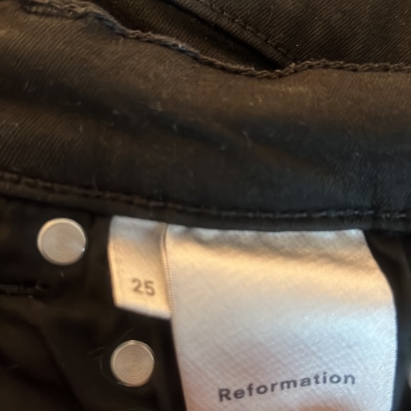 REFORMATION Jagger Ankle Fringe Jeans - Picture 4 of 6